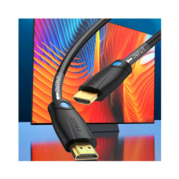 image of VENTION AAMBQ HDMI Cable 20M Black for Engineering with Spec and Price in BDT