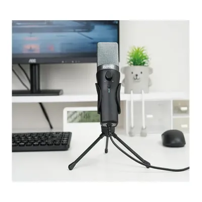 A4TECH Bloody GM20 USB Gaming Microphone - Black image of A4TECH Bloody GM20 USB Gaming Microphone - Black with Spec and Price in BDT