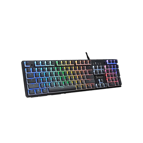 image of A4Tech Bloody S510N Pudding Keycap BLMS BROWN SWITCH RGB Mechanical Keyboard with Spec and Price in BDT