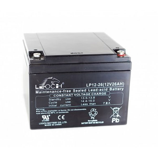 image of Leoch 26AH UPS Battery with Spec and Price in BDT