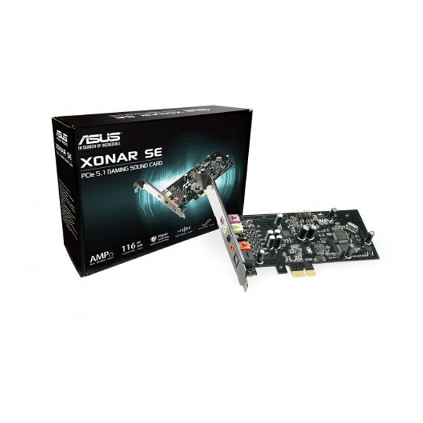 image of Asus Xonar SE gaming sound card with Spec and Price in BDT