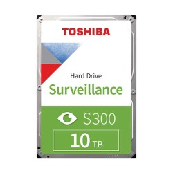 Toshiba S300 Pro 10TB 7200RPM Surveillance HDD  -HDWT31AUZSVA