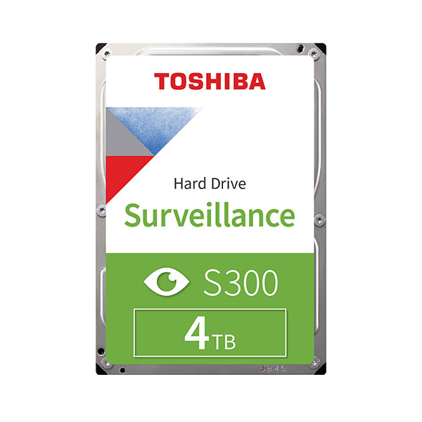 Toshiba S300 4TB 5400RPM Surveillance HDD -HDWT840UZSVA 