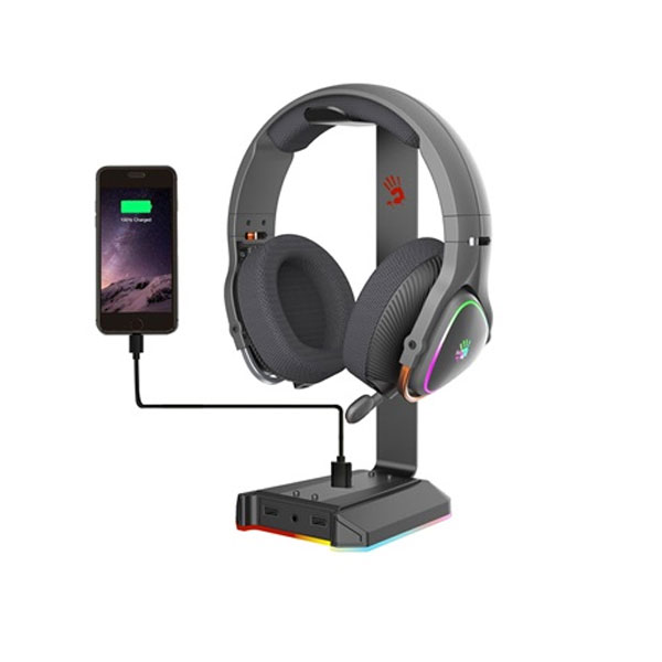 image of A4tech Bloody GS2 RGB Gaming Headset Stand  with Spec and Price in BDT