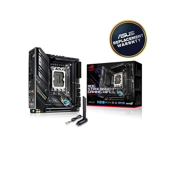 image of Asus ROG STRIX B660-I mini ITX GAMING WIFI Motherboard  with Spec and Price in BDT
