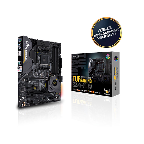 image of Asus TUF GAMING X570-PLUS ATX Motherboard with Spec and Price in BDT