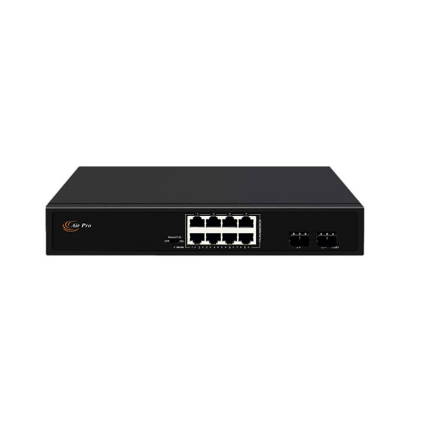 image of Air Pro AP-ESG1910P-2SF 10/100/1000M Smart Long Range PoE Switch with Spec and Price in BDT