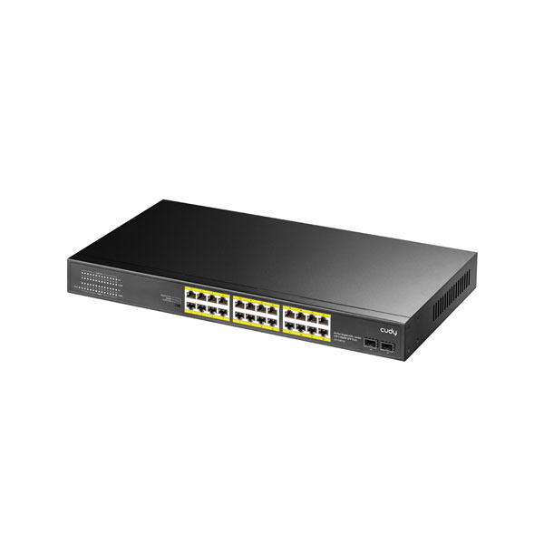 image of Cudy GS1028PS2 24-Port Gigabit PoE+ Switch with Spec and Price in BDT