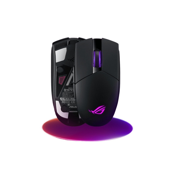 image of ASUS ROG Strix Impact II wireless gaming mouse with Spec and Price in BDT