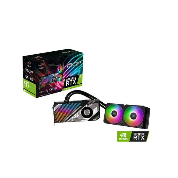 image of ASUS ROG Strix LC GeForce RTX 3090 Ti OC Edition 24GB GDDR6X  Graphics Card with Spec and Price in BDT