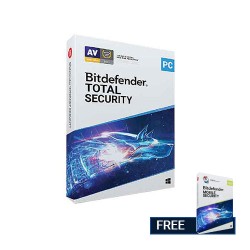 Bitdefender Total Security for 3 Devices 1 Year-  Antivirus