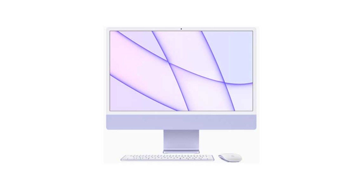 Apple 24-inch iMac with Retina 4.5K display: Apple M3 chip with 8 core CPU  and 10 core GPU, 512GB SSD - Pink (Latest Model)