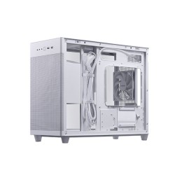 product image of ASUS Prime (AP201) Tempered Glass MicroATX Case - White with Specification and Price in BDT