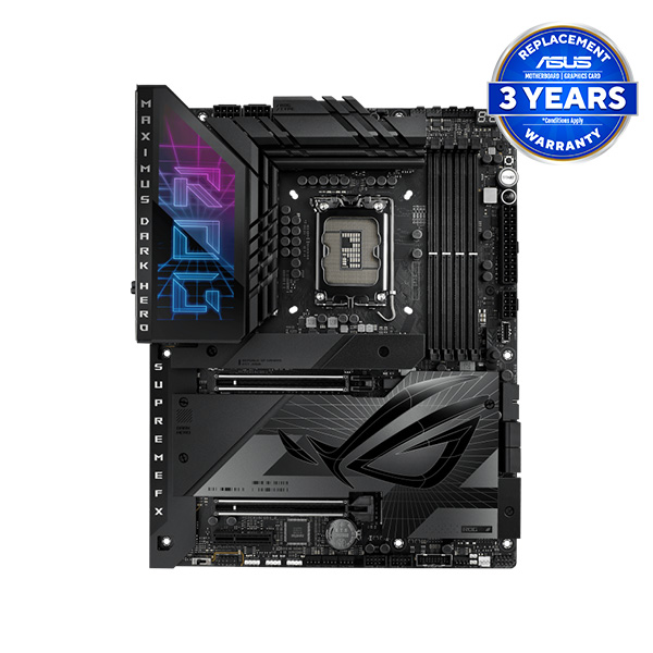 image of ASUS ROG Maximus Z790 Dark Hero Intel 14th Gen ATX Gaming Motherboard with Spec and Price in BDT