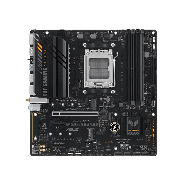 image of ASUS TUF GAMING A620M-PLUS WIFI mATX AMD Gaming Motherboard with Spec and Price in BDT