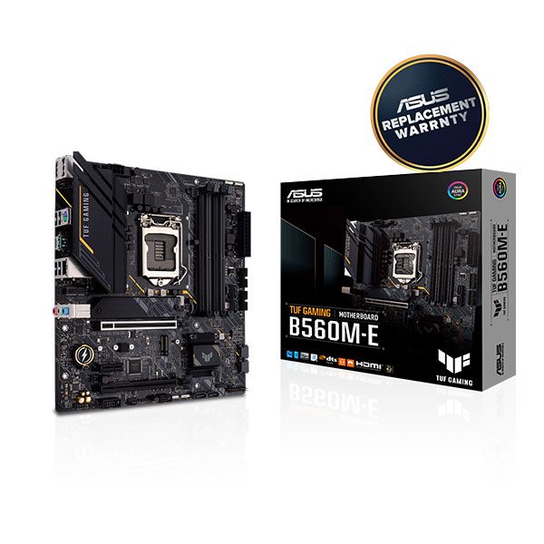 image of ASUS TUF B560M-E micro ATX GAMING MOTHERBOARD with Spec and Price in BDT