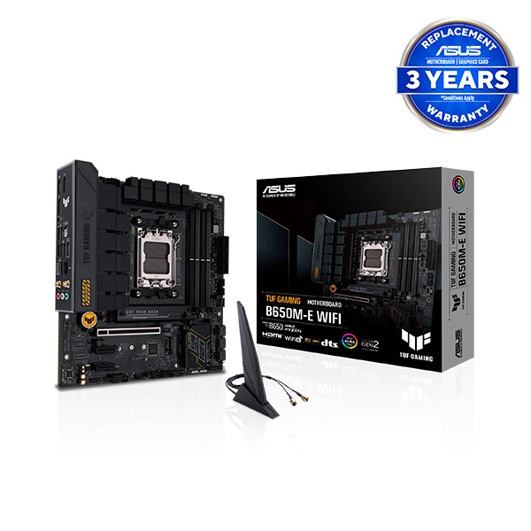 image of ASUS TUF GAMING B650M-E WIFI mATX AMD Gaming Motherboard with Spec and Price in BDT