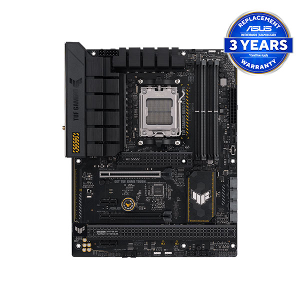 image of Asus TUF GAMING B650-PLUS WIFI  AMD B650 ATX Motherboard with Spec and Price in BDT