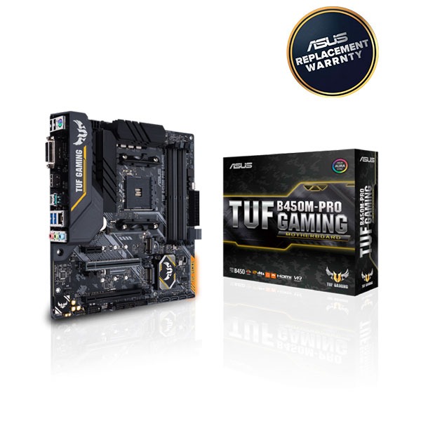 image of ASUS TUF B450M-PRO GAMING  micro ATX Motherboard with Spec and Price in BDT