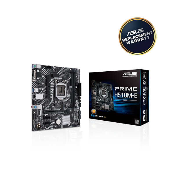 image of Asus PRIME H510M-E-SI micro ATX Motherboard with Spec and Price in BDT