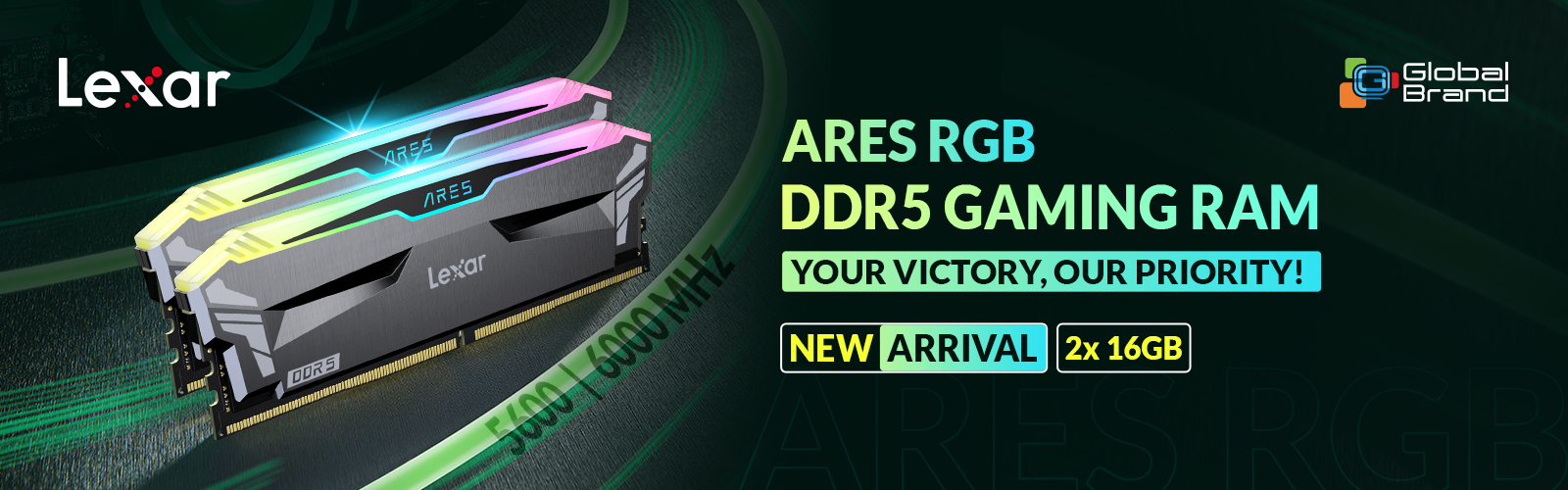 Lexar Ares RGB DDR5