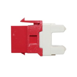 product image of Belden AX104190 Cat-6 RJ-45 Modular For Face plate - Red with Specification and Price in BDT