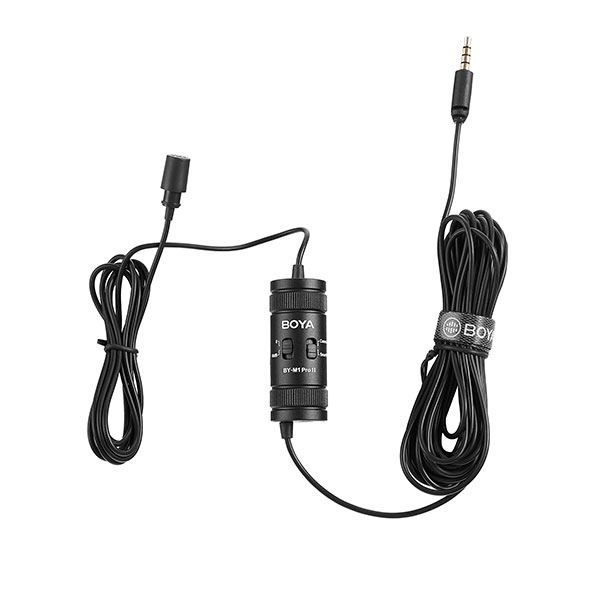 image of BOYA BY-M1 Pro Ⅱ Universal Lavalier Microphone with Spec and Price in BDT