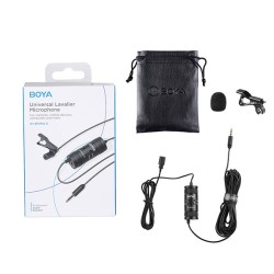 product image of BOYA BY-M1 Pro Ⅱ Universal Lavalier Microphone with Specification and Price in BDT