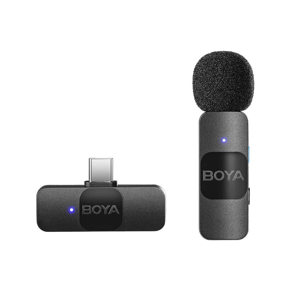 image of BOYA BY-V10 Ultracompact 2.4GHz Wireless Microphone for Type-C Device with Spec and Price in BDT