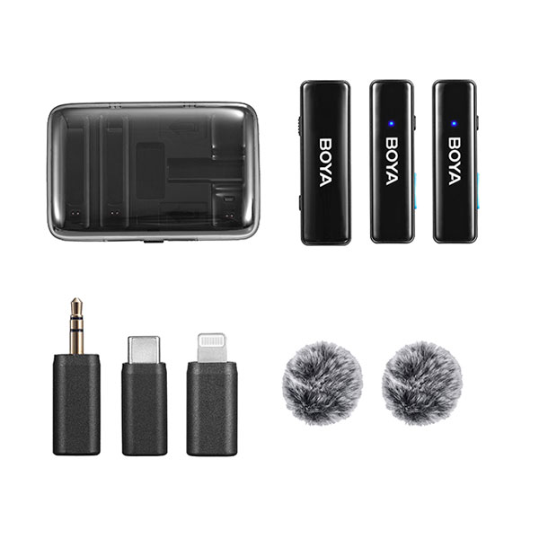 image of Boya BOYALINK All-in-one Design Wireless Microphone System with Spec and Price in BDT