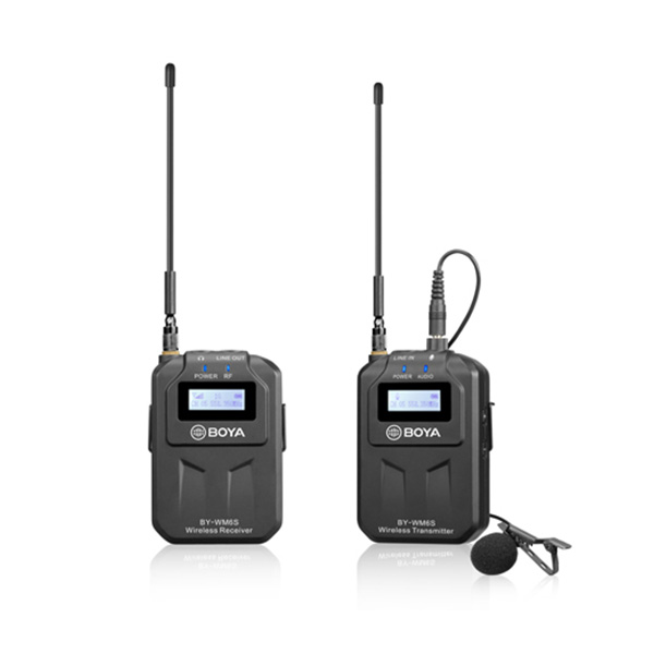 image of Boya BY-WM6S UHF Wireless Microphone System with Spec and Price in BDT