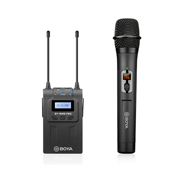 Boya BY-WM8 Pro-K3 UHF Dual-Channel Wireless Microphone System