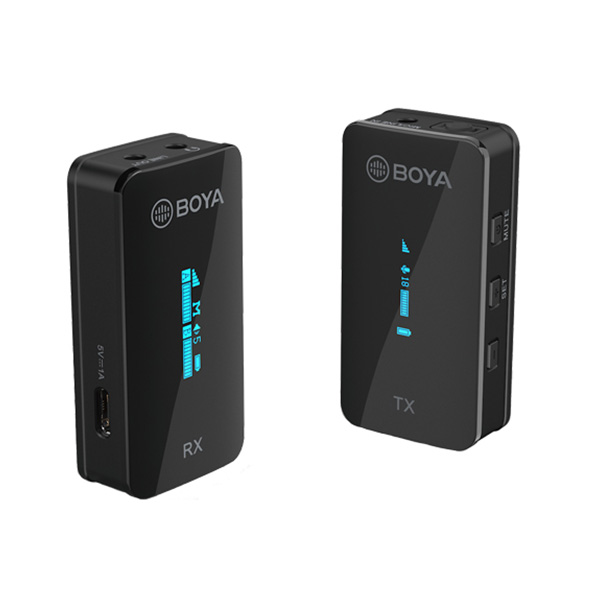 image of Boya BY-XM6-S1 2.4GHz Ultra-compact Wireless Microphone System with Spec and Price in BDT