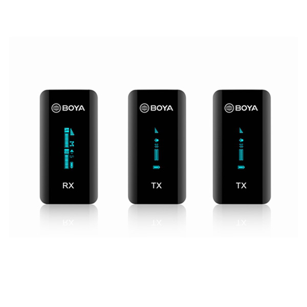 Boya BY-XM6-S2 2.4GHz Ultra-compact Wireless Microphone System image of Boya BY-XM6-S2 2.4GHz Ultra-compact Wireless Microphone System with Spec and Price in BDT