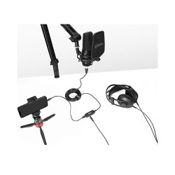 product image of Boya BY-BCA7 PRO XLR to Lightning and USB Connectors Microphone cable with Specification and Price in BDT