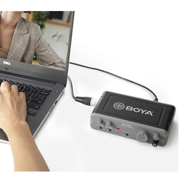 image of Boya BY-AM1 Dual-Channel Audio Mixer with Spec and Price in BDT