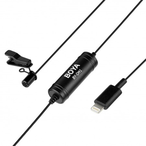 image of Boya BY-DM1 Lavalier Microphone with Spec and Price in BDT