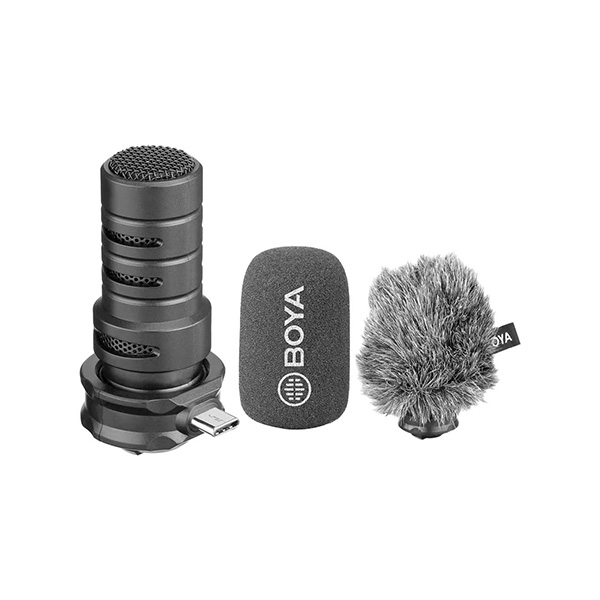 image of Boya BY-DM100 USB Type-C Digital Stereo Microphone with Spec and Price in BDT