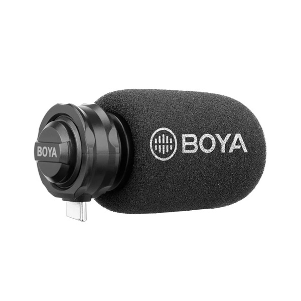 image of Boya BY-DM100 USB Type-C Digital Stereo Microphone with Spec and Price in BDT
