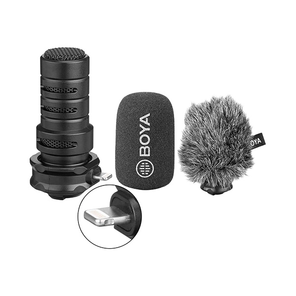 image of Boya BY-DM200 Lightning Digital Mono Microphone with Spec and Price in BDT
