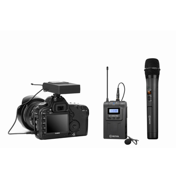 Boya BY-WM8 PRO-K4 UHF Dual-Channel Wireless Microphone System