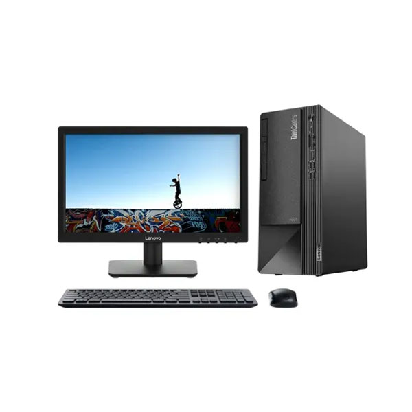 image of Lenovo ThinkCentre neo 50t Gen3 12th Gen i3 4GB RAM 1TB HDD Brand PC with Monitor with Spec and Price in BDT