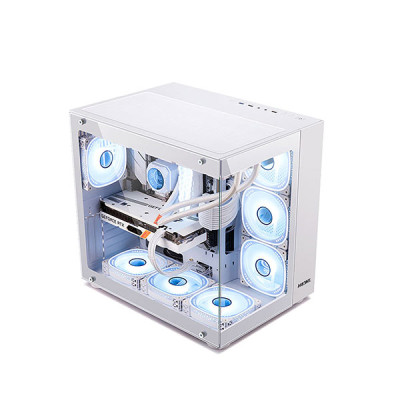 Aresze GZ360W Mid-Tower Gaming Desktop Casing image of Aresze GZ360W Mid-Tower Gaming Desktop Casing with Spec and Price in BDT