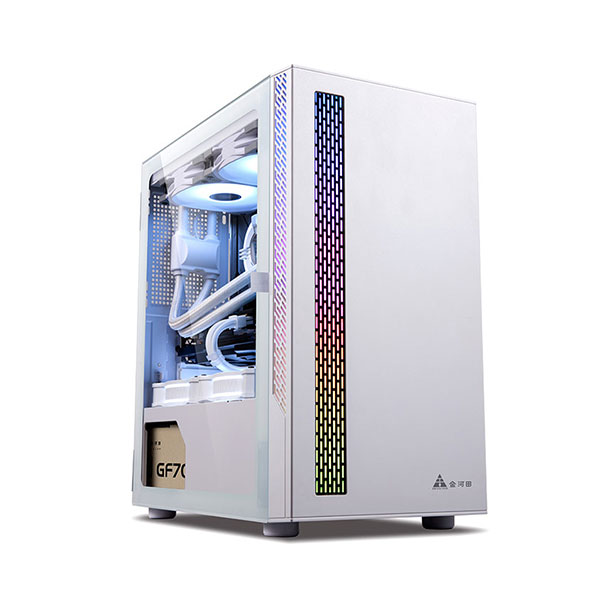 image of Golden Field HONOR 2 White ATX Gaming Casing with Spec and Price in BDT