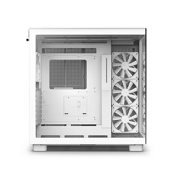 image of NZXT CM-H91FW-01 H9 Flow Edition ATX Mid Tower Casing - White with Spec and Price in BDT