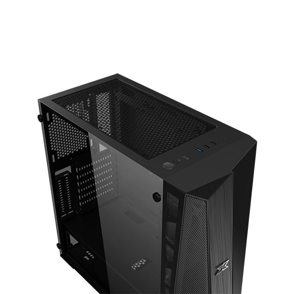image of XIGMATEK Cyclops Black EATX Mid Tower Gaming Casing with Spec and Price in BDT