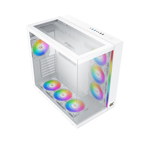 image of Xigmatek AQUA Ultra Arctic Super Tower Gaming Casing with Spec and Price in BDT
