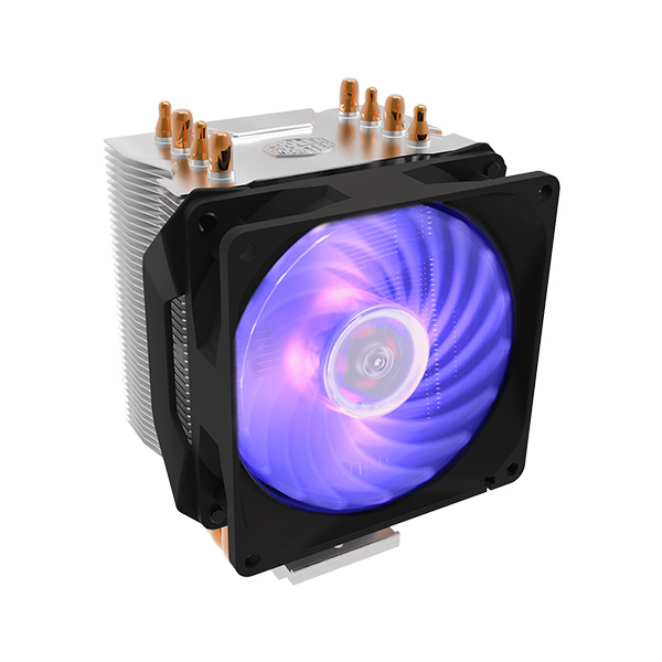 image of Cooler Master Hyper H410R (RR-H410-20PC-R1) RGB CPU Air Cooler with Spec and Price in BDT