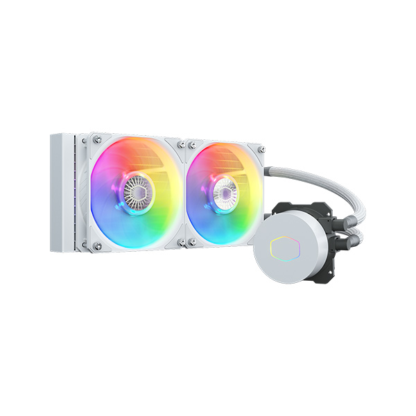 image of Cooler Master MasterLiquid ML240L ARGB White Edition V2 (MLW-D24M-A18PW-RW) CPU Liquid Cooler with Spec and Price in BDT
