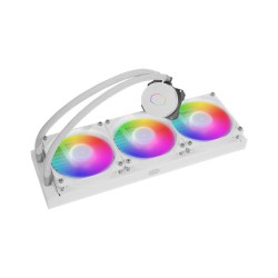 product image of Cooler Master MasterLiquid ML360L ARGB White Edition V2 (MLW-D36M-A18PW-RW) CPU Liquid Cooler with Specification and Price in BDT